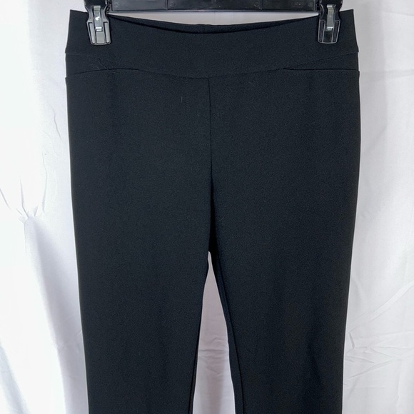 T Tahari Pants Straight Leg Pull on High Rise Elastic Waist Business Dress Pants - Picture 9 of 10